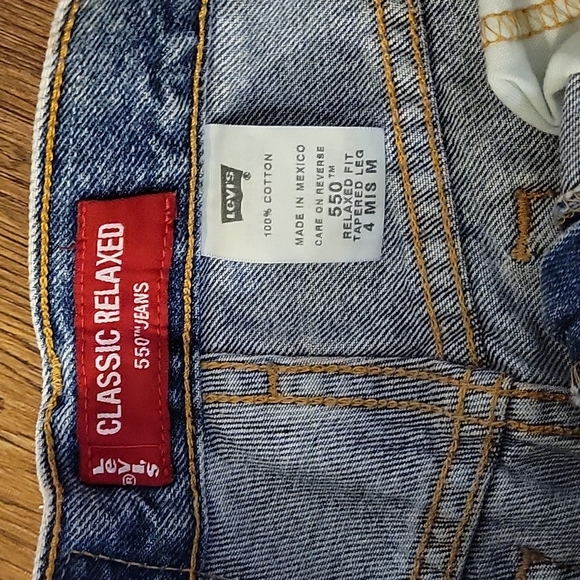 VINTAGE LEVI'S JEANS 550 - Picture 2 of 4
